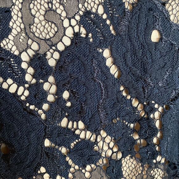 Twelfth Street by Cynthia Vincent- Sleeveless Lace Maxi Dress- Size Medium - Picture 15 of 17